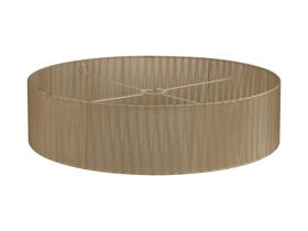 D0611  Serena 60cm Organza Fabric Shade Soft Bronze